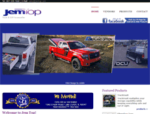 Tablet Screenshot of jemtop.com